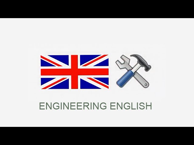Ingles Tecnico Para Ingenieros Ingles Tecnico Vocabulario Youtube