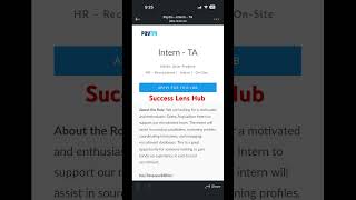 Paytm hiring interns #career #careerupdate #jobupdates #jobs #hiring #freshers #paytm #internship