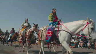 Crow Fair parade clips 2023