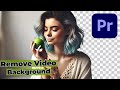 REMOVE VIDEO BACKGROUND In Premiere Pro – SUPER EASY & FAST!