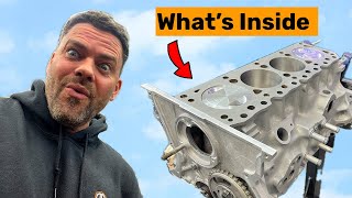 LOOK AT THE PARTS INSIDE THIS LOTUS ENGINE!
