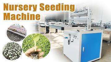 Unlocking Agricultural Innovation: Seedling Machine in Action! Nursery Seeding Machine for Sale
