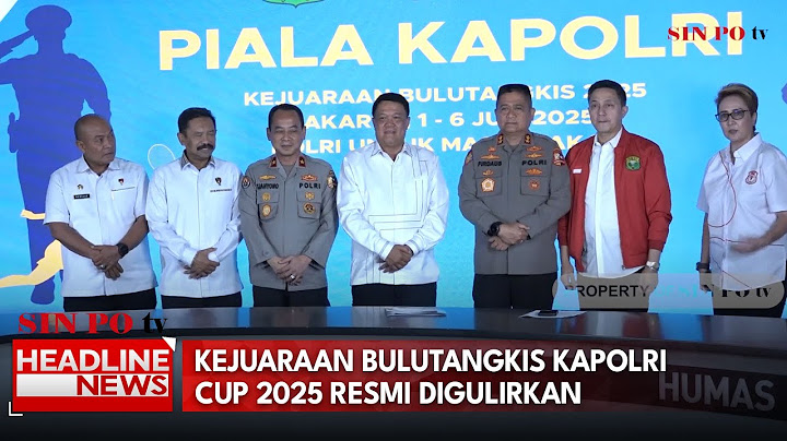 2025 Kapolri Cup Badminton Championship Officially Launched