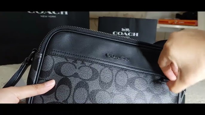 UNBOXING COACH CROSSBODY BAG FOR MEN 