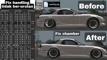 CARA FIX HANDLING CAMBER - GTA SA ANDROID