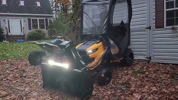 2022 cub cadet Xt1 lt46 3x snow blower attatchment