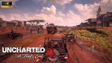 Uncharted 4 Walkthrough Chapter 11 Hidden in Plain Sight Part 2 (PS4)