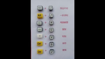 #office办公技巧 #电脑知识 #每天学习一点点 #excel #快捷键 零基础学电脑快捷键&特殊符号学习