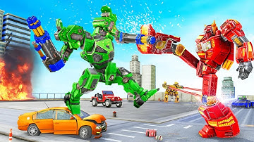 Horse Robot Car Game – Space Robot Transform wars