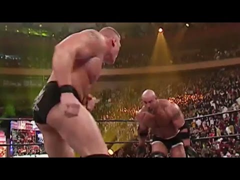 Goldberg vs. Brock Lesnar: WrestleMania XX