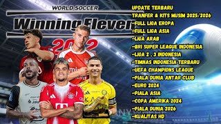 GAME BOLA TERBAIK‼️ WE 2025 MOD ANDROID | LIGA DUNIA + TIMNAS INDONESIA REAL⚡