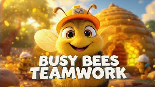 Buzzing Bees Build a Home Video Song | Bees Teamwork Song 🍯 | Kids Nursery Rhymes | Bunny Bobo Tamil screenshot 3