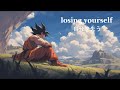 Losing yourself  dragon ball inspired ambient lofi music  chill beats to relaxstudy to