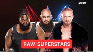 WWE Draft 2024  Raw Selected Superstars