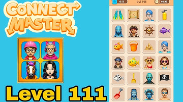 Connect master match puzzle level 111 solution walkthrough