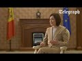 Moldova president: We are just a testing ground for Putin | Exclusive interview