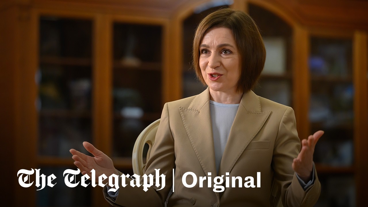 Moldova president: We are just a testing ground for Putin | Exclusive interview