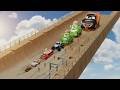 McQueen, Spider Man, and Monsters: Ultimate Obstacle Course Challenge Live!