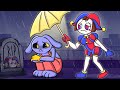 Jax  pomni get married but pomni is dead  the amazing digital circus animation  moon frog
