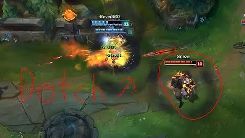 League of Legends Pick Order: URF - Zed Outplay