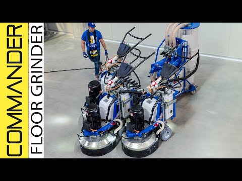 Floor Grinder Hyper Commander  NEW Floor grinders remote controlled  AUTOMATION TECHNOLOGY.