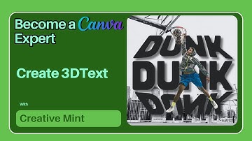 Mastering Canva Tutorial | Create 3D Text Like a Pro