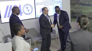 COP28. December, 5.MoU signing ceremony IICA - PISLM