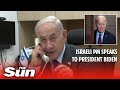 Israeli PM Benjamin Netanyahu expresses gratitude to President Biden amid ongoing conflict