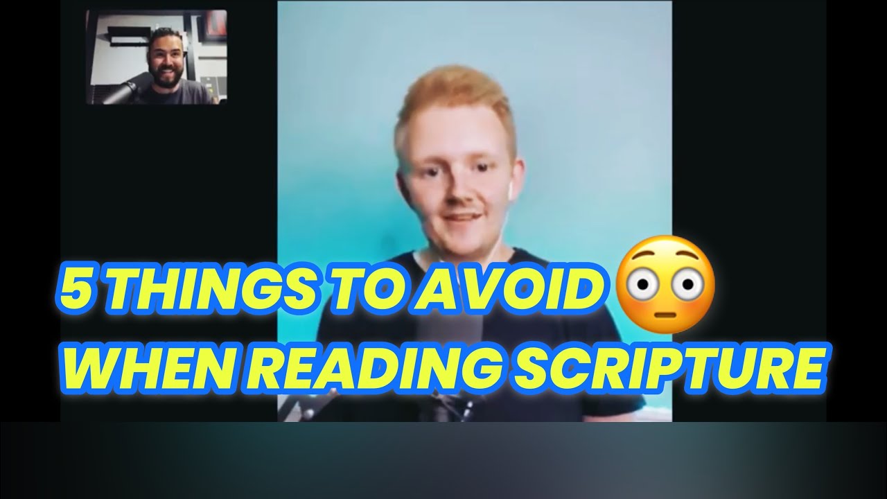 How To Read The Bible For Beginners and How NOT To Read The Bible
