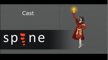 Spine 2D | Character animation demo | (Fire  wizard)