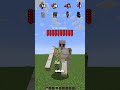 Commiting Hit vs Mob Hearts Damage #shorts #minecraft #meme