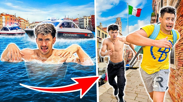 SI TE CAES PIERDES en VENECIA con GERO ARIAS 🇮🇹 *Acaba mal👮* | Parkour