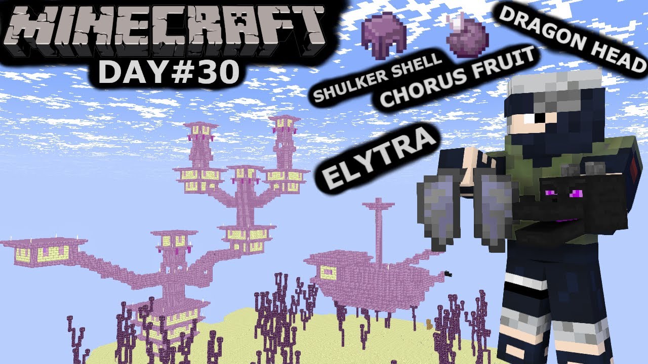 I EXPLORED THE END CITY | Minecraft Survival Series Episode 30 - YouTube