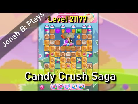 キャンディキャンディ♥　0727 Candy Crush Saga Level 21177 - YouTube