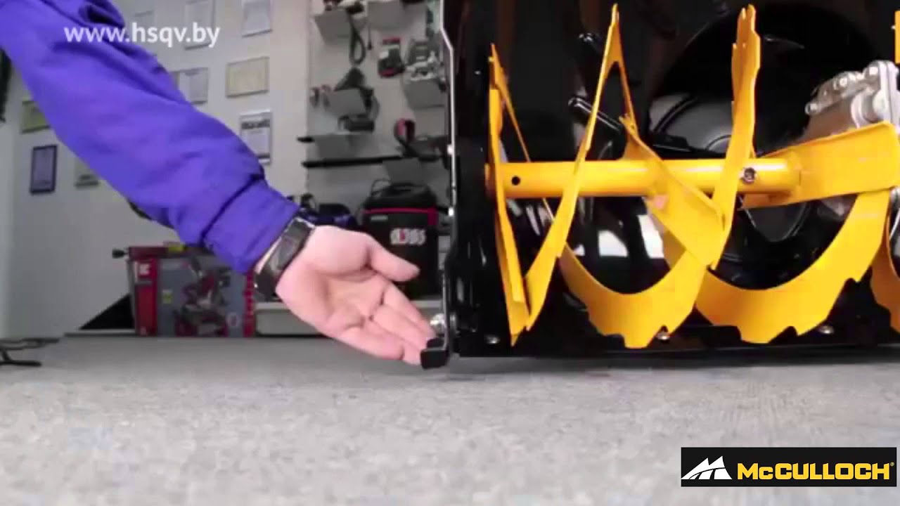 Снегоуборщики McCulloch - обзор - www.hsqv.by