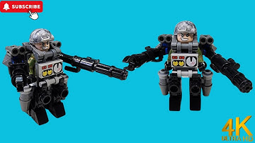 Lego Army Hardsuit #4 (How To Build) | Robot Armor