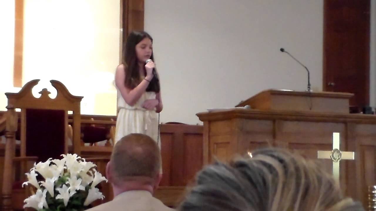 Cover of Kelley Mooney's Hallelujah Easter Song by 13 year old Rylee ...