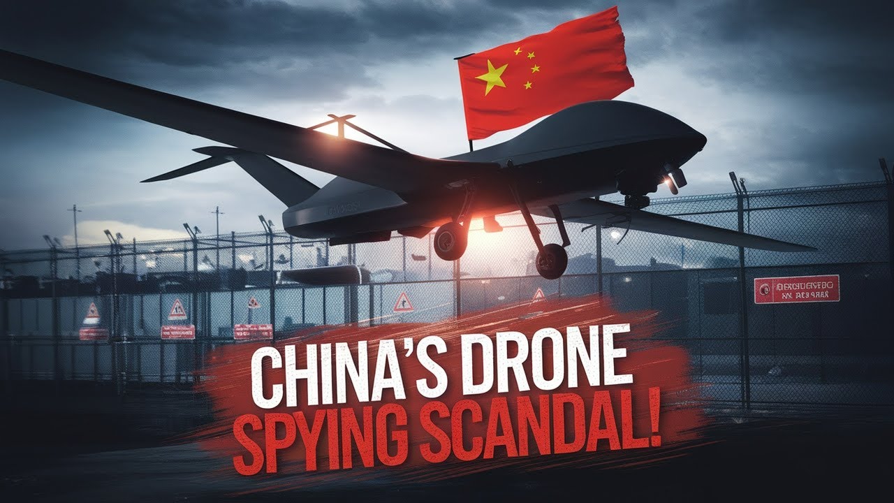 Chinese Citizen Caught FLYING DRONE Over US Military Base! - YouTube