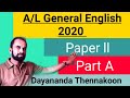 Al general english 2020 paper ll  the british english academy