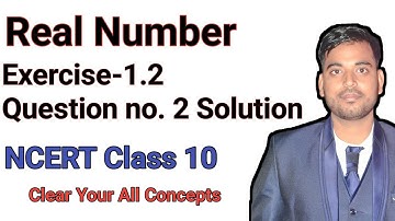 Class 10th Exercise 1.2 Q2 l NCERT Solution l Real Number l @P2Education