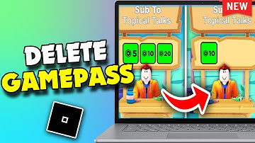 How to Delete Gamepass on Roblox || Remove Gamepass in Pls Donate