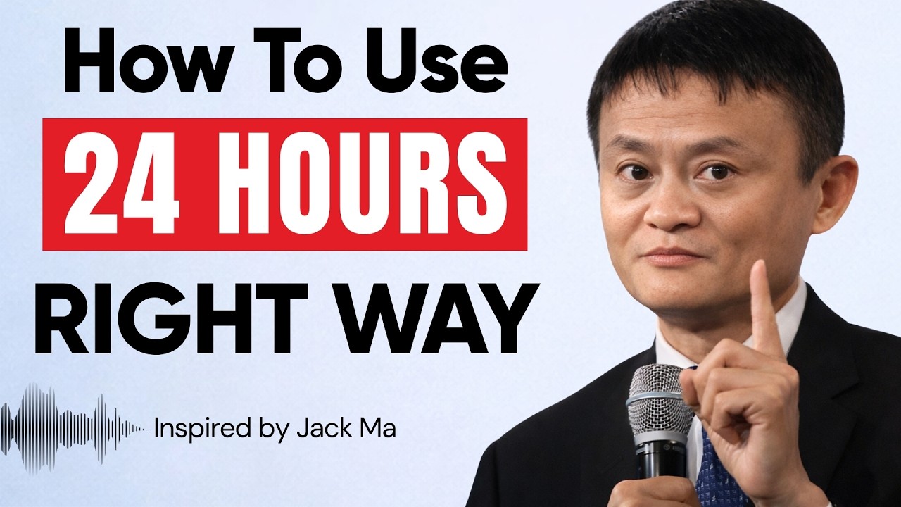 How to Use Your 24 Hours In The Right Way | Jack Ma Mot… — Transcript