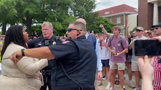 Racist Students Mock Black Woman with Monkey Chants: Standing Against Israeli Genocide