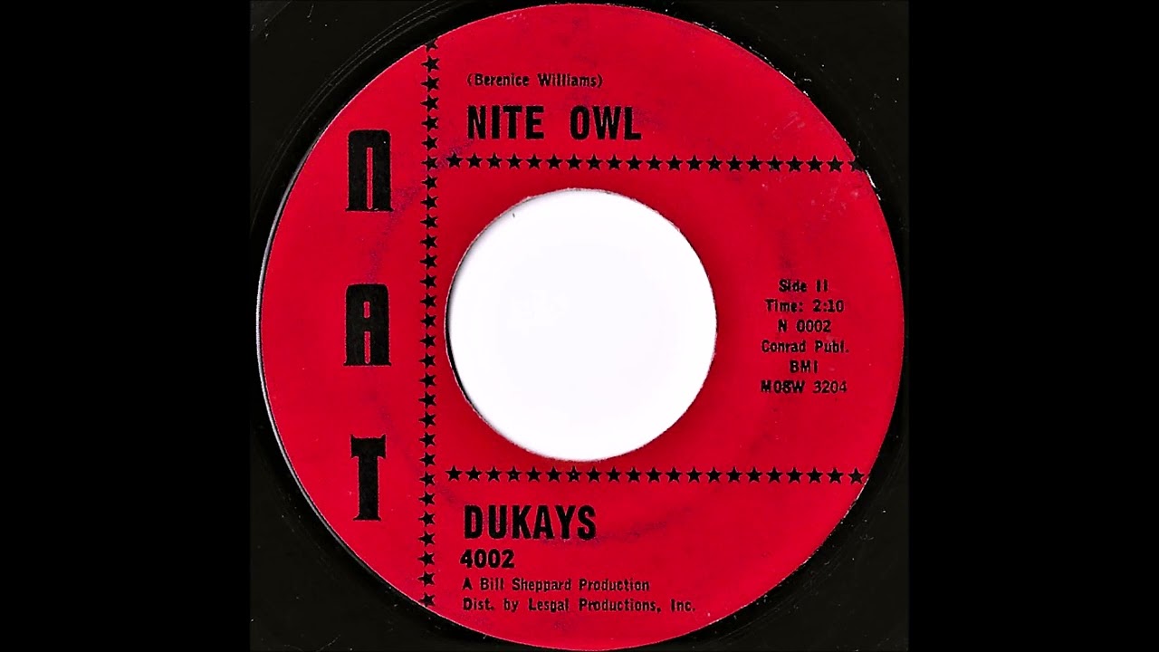 The Dukays- Nite Owl - YouTube