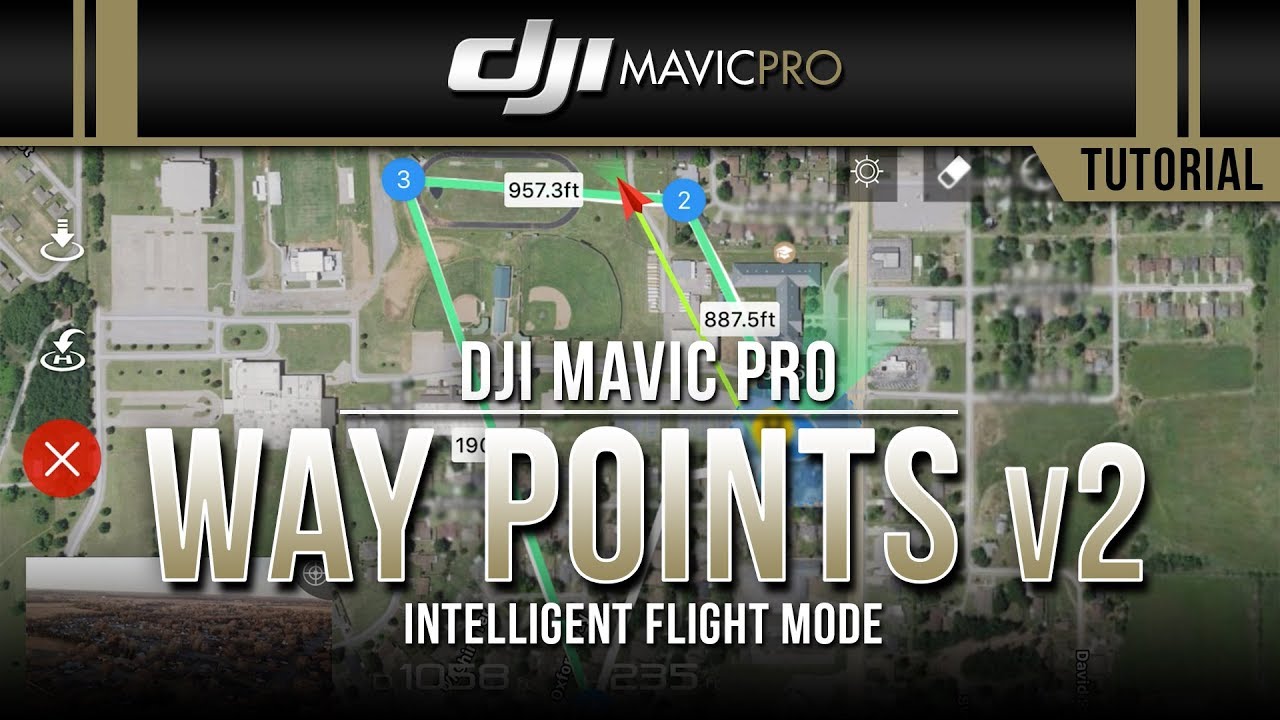 dji mavic pro waypoint mode