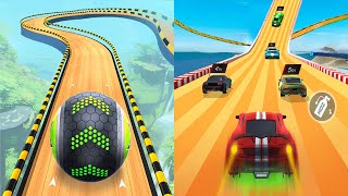 Going Balls VS Car Racing 3D SpeedRun Gameplay Android iOS Ep 1