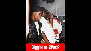 Biggie or 2Pac? 🎤🔥#BiggieVs2Pac #RapWar #WhoWasBetter #HipHopCulture #LegendaryStatus