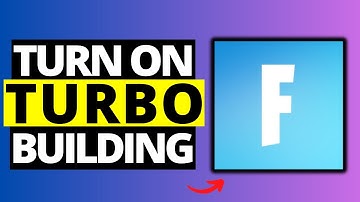 How To Turn ON Turbo Building on Fortnite - Full Guide 2024