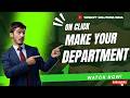 Department Creation in HRMS