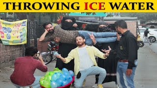 Girl Throwing Ice Water Balloons Part 12 | Prank in Pakistan | Non Scripted Pranks